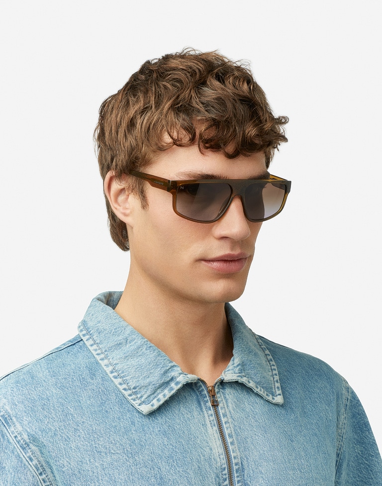 Sonnenbrille Hawkers ASTRO - OLIVE BROWN TO LILAC ECO