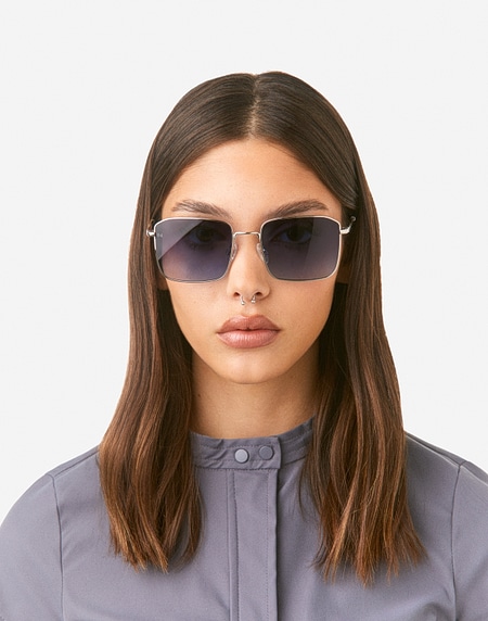 Sunglasses Hawkers IRIS - SILVER BLUE DENIM