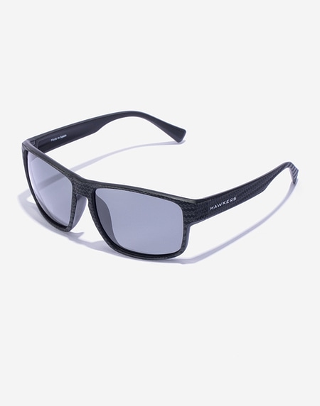 Lentes de sol Hawkers FASTER RAW CARBON FIBER - POLARIZED BLACK
