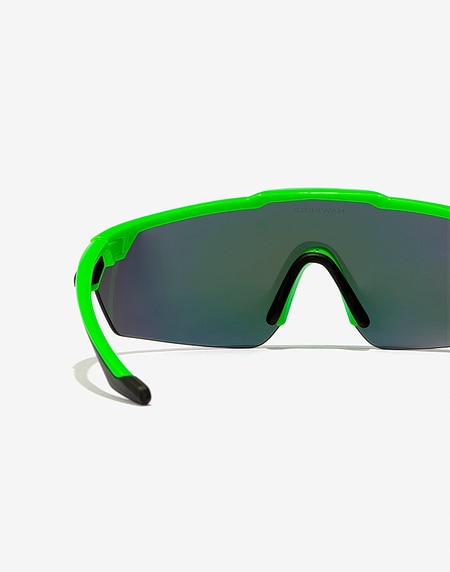 Nos Lunettes de Soleil Hawkers GREEN FLUOR CYCLING