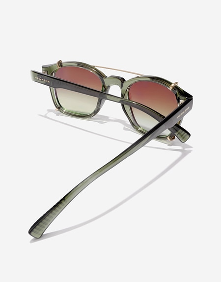 Nos Lunettes de Soleil Hawkers DOT - CLIP ON OLIVE BB