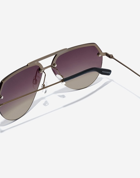 Sunglasses Hawkers COOPER - GUN METAL MOSS