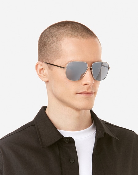 Sunglasses Hawkers SILVER CHROME TEARDROP