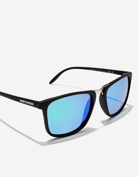 Gafas de sol Northweek SHELTER MATTE BLACK - GREEN POLARIZED