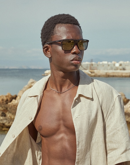 Sunglasses HAWKERS HORIZON - POLARIZED FUTURE GREY BEIGE