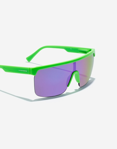 Lentes de sol Hawkers POLAR- DIAMOND NEON EMERALD