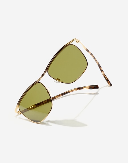 Sunglasses Hawkers CALI - GOLD JUNIPER GREEN