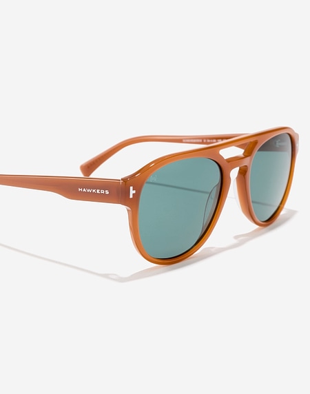 Nos Lunettes de Soleil Hawkers DIVER - HAZELNUT TURQUOISE