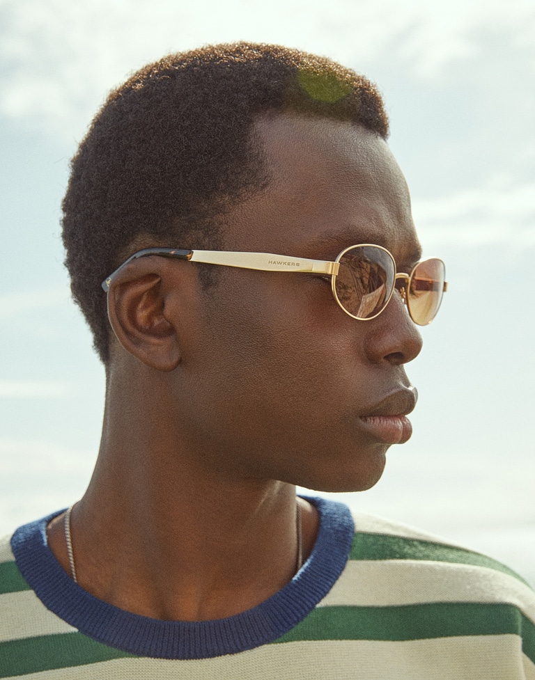 Nos Lunettes de Soleil HAWKERS ELECTRA - LIGHT GOLD TOBACCO