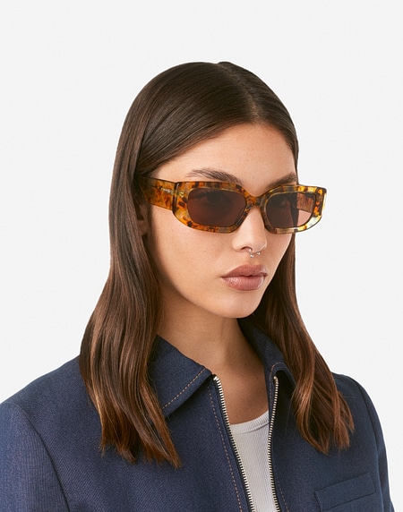 Sunglasses Hawkers TRENDSET - SUNFLOWERS BROWN