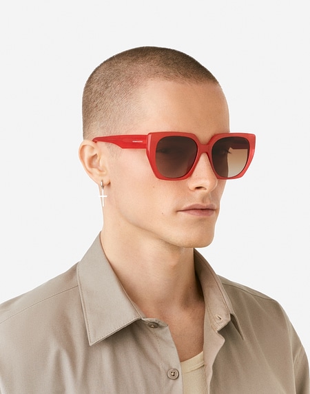 Sunglasses Hawkers BOUJEE - CORAL PEANUT BUTTER ECO