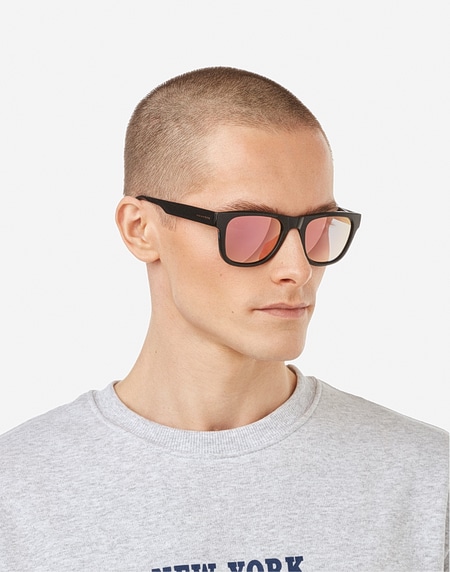 Nos Lunettes de Soleil Hawkers TOX - DIAMOND BLACK ROSE GOLD