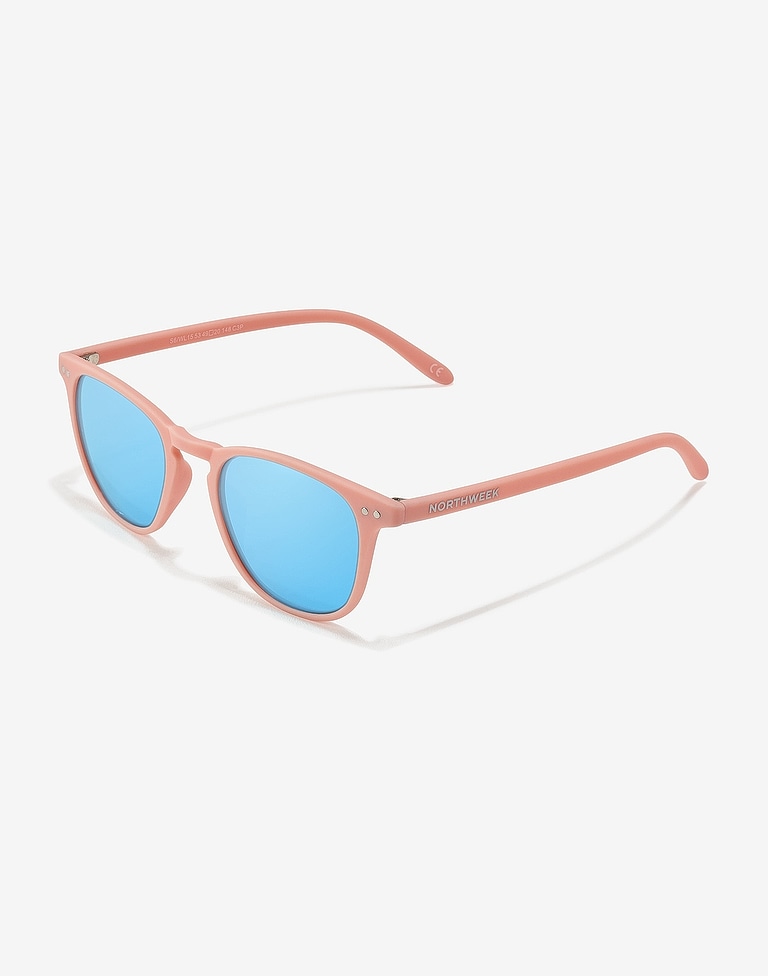 Lentes de sol Northweek WALL PALE PINK - ICE BLUE POLARIZED