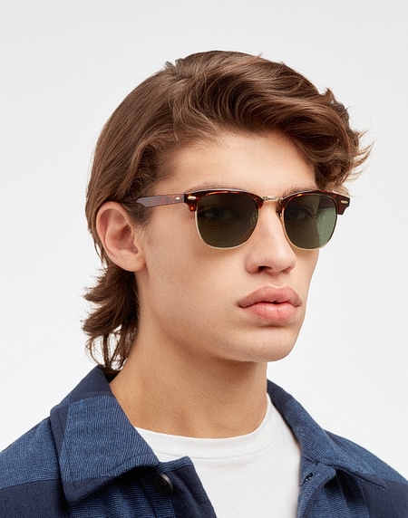 Lentes de sol Hawkers CLASSIC BOLD - POLARIZED CAREY GREEN