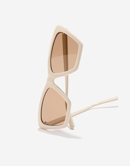 Sunglasses Hawkers FLUSH - OFF WHITE HAZELNUT
