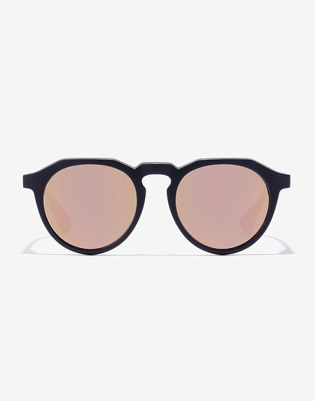 Nos Lunettes de Soleil Hawkers WARWICK RAW - BLACK ROSE GOLD