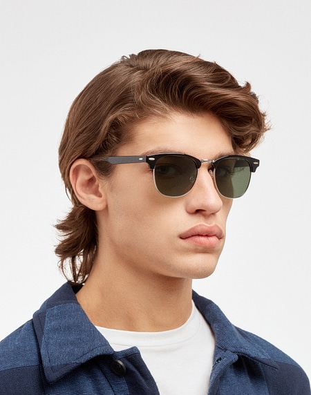 Sunglasses Hawkers CLASSIC BOLD - POLARIZED BLACK GREEN