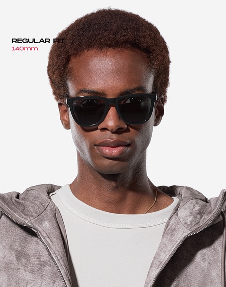 Sunglasses Hawkers ONE XS - BLACK SMOKY BLACK