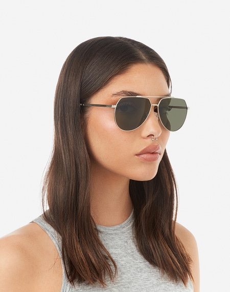Sunglasses Hawkers SHADOW - POLARIZED KARAT GREEN