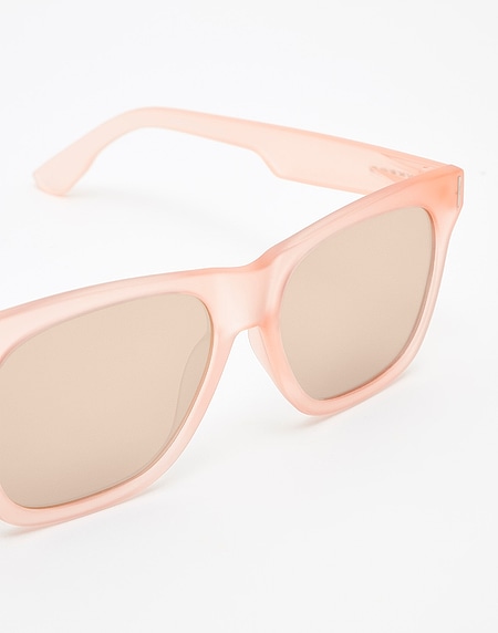 Sunglasses Hawkers FROZEN NUDE ROSE GOLD SUNSET XL