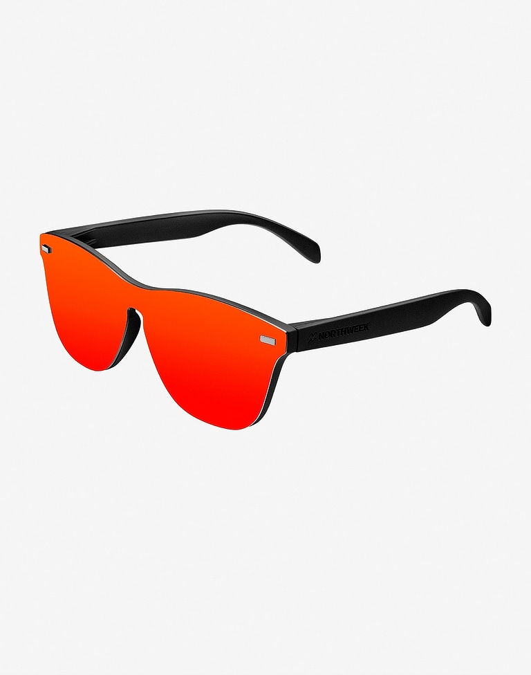 Lentes de sol Northweek REGULAR PHANTOM BLACK - RED POLARIZED
