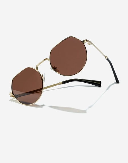 Sunglasses Hawkers AURA - POLARIZED GOLD BROWN