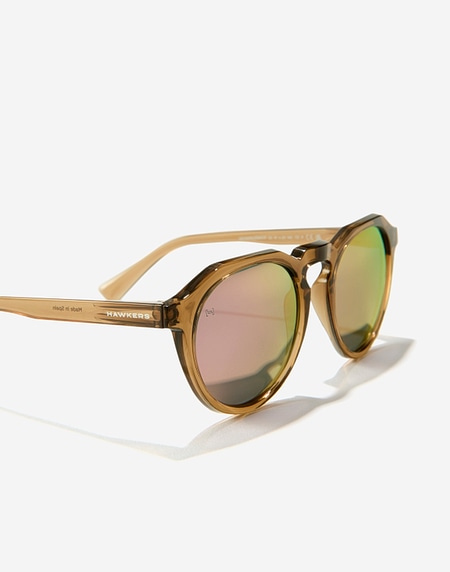 Lentes de sol Hawkers WARWICK RAW - POLARIZED BROWN ROSE GOLD