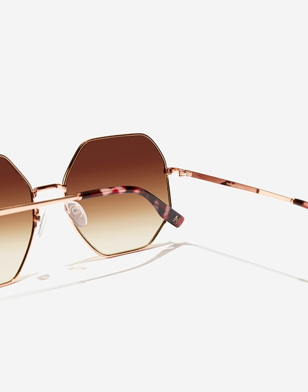 Lentes de sol Hawkers LUMINA - ROSE GOLD EARTH