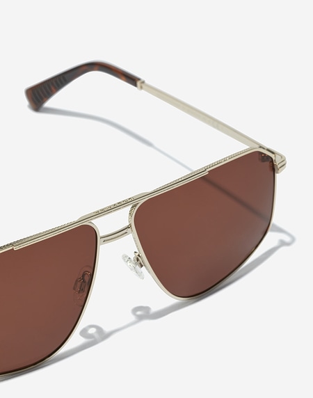 Sunglasses Hawkers POKER - GOLD ROSEWOOD