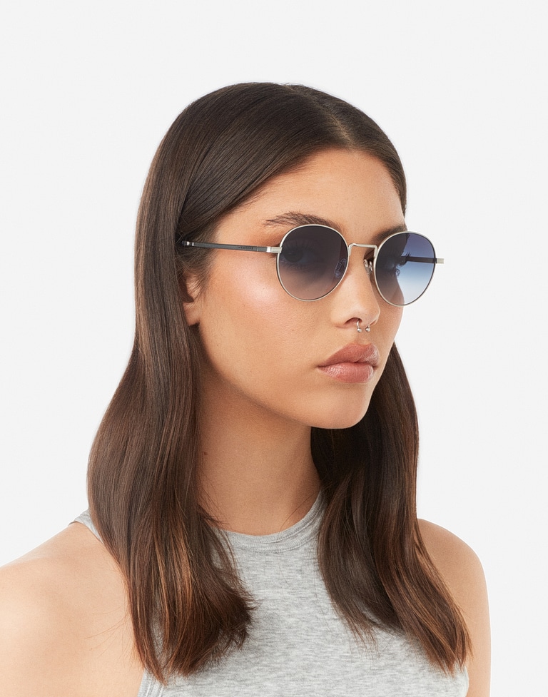 Sunglasses Hawkers MOMA - SILVER BLUE