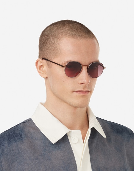 Oculos de sol Hawkers SILVER RED MOMA