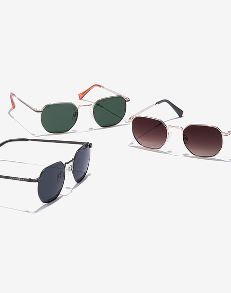 Sonnenbrille Hawkers SIXGON - SILVER SMOKE BROWN