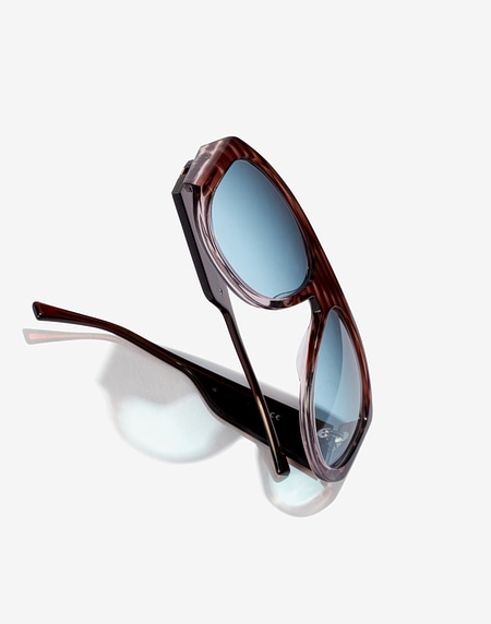 Sunglasses Hawkers WOOD-AIR BLUE MOONLY