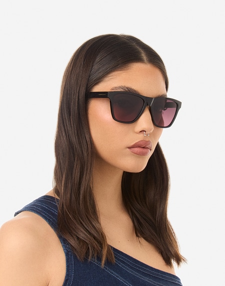 Oculos de sol Hawkers DIAMOND BLACK - WINE ONE LS