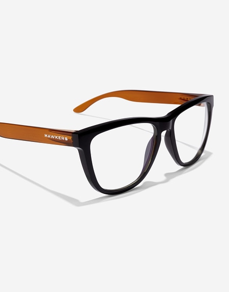 Blue Light Hawkers Eyewear ONE RAW BB - BLACK CARAMEL
