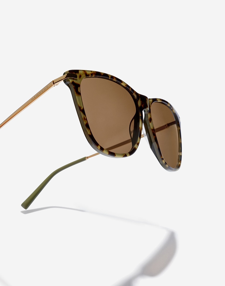Sunglasses Hawkers ONE CROSSWALK - HAVANA GREEN OLIVE