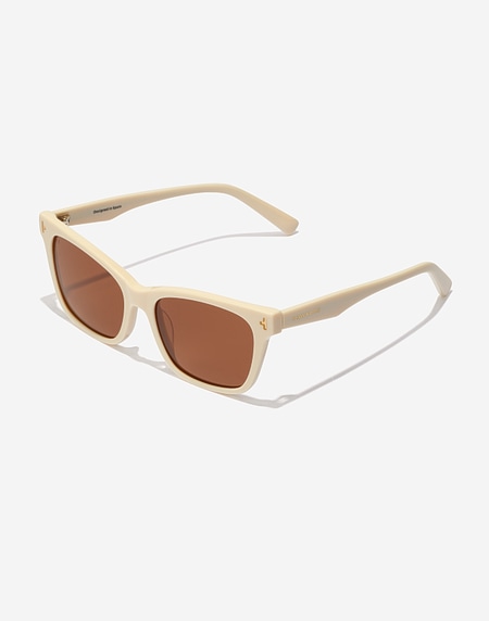 Sunglasses Hawkers MAZE - POLARIZED COTTON BROWN ECO