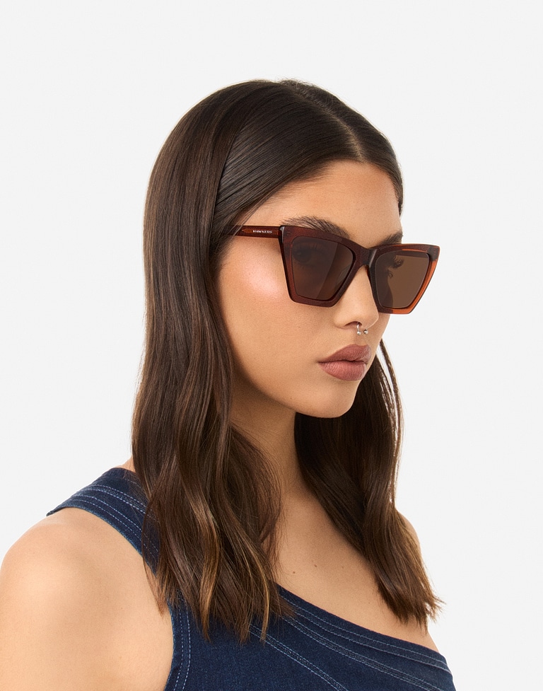 Gafas de sol Hawkers FLUSH - POLARIZED RUSSIAN RED BROWN