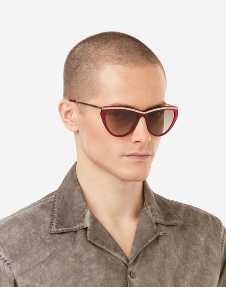 Sunglasses Hawkers BOW - CHERRY RED NATURE