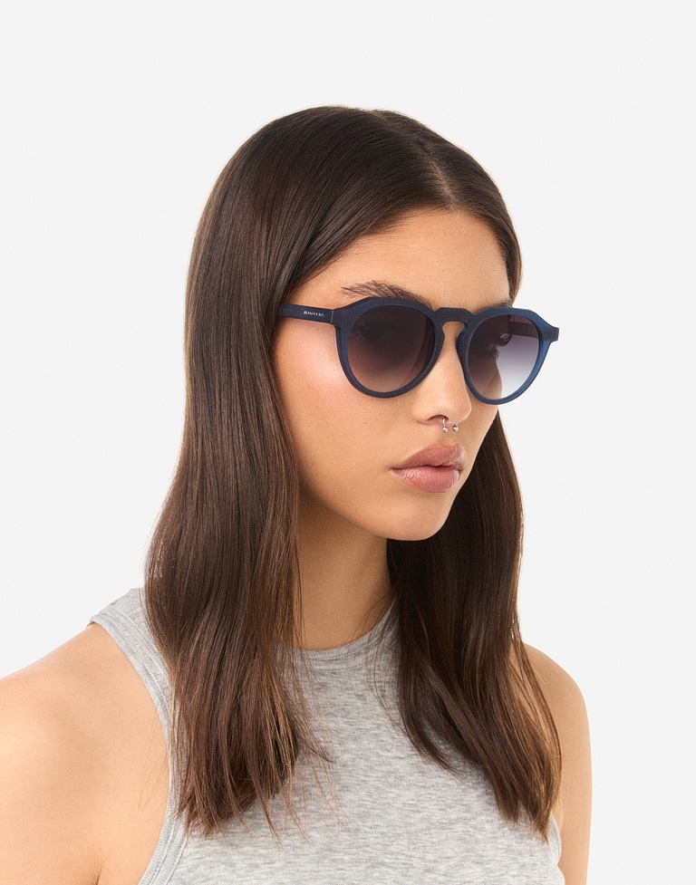 Sunglasses Hawkers WARWICK RAW - NAVY TRANSPARENT IRON