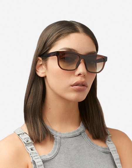 Sunglasses Hawkers MARS - CAMEL SMOKY BROWN ECO