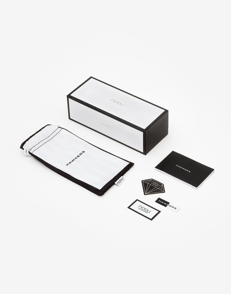 Sunglasses Hawkers FROZEN ICED AQUA CHROME NOBU