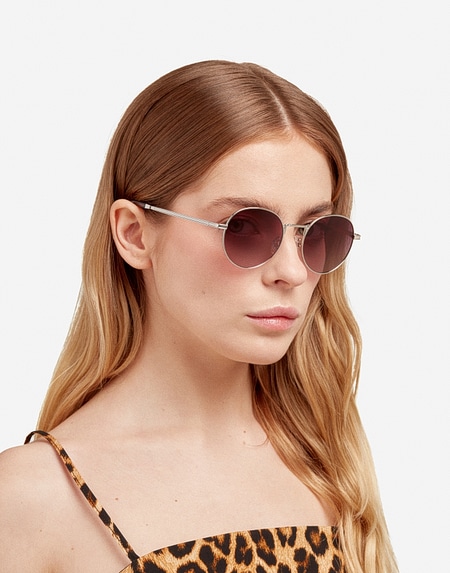 Lentes de sol Hawkers MOMA - POLARIZED SILVER GRAPE