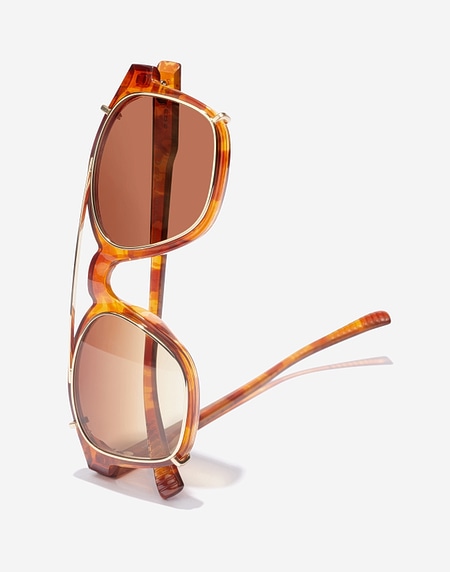 Sunglasses Hawkers DOT - CLIP ON HAVANA BB