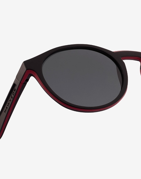 Sunglasses Hawkers BLACK RED RUBBER - DARK BEL AIR S
