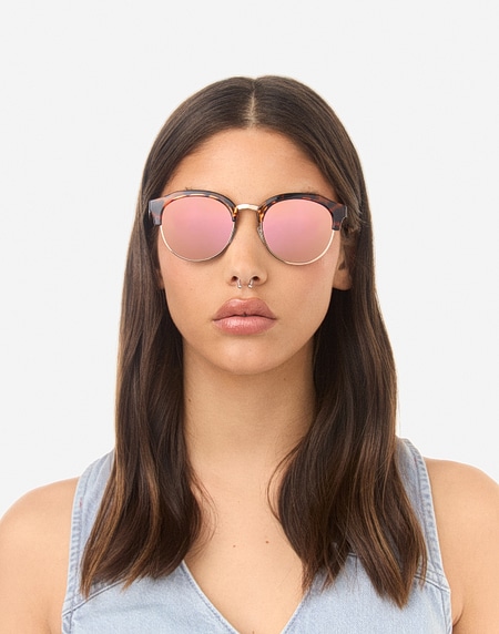 Gafas de sol Hawkers CAREY - ROSE GOLD CLASSIC ROUNDED
