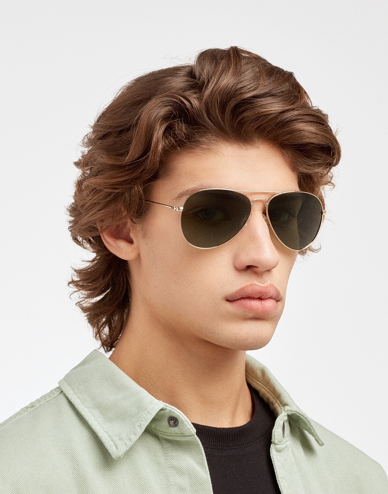 Sunglasses Hawkers HAWK - POLARIZED GOLD GREEN