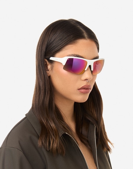 Sunglasses Hawkers BAT - WHITE NEBULA