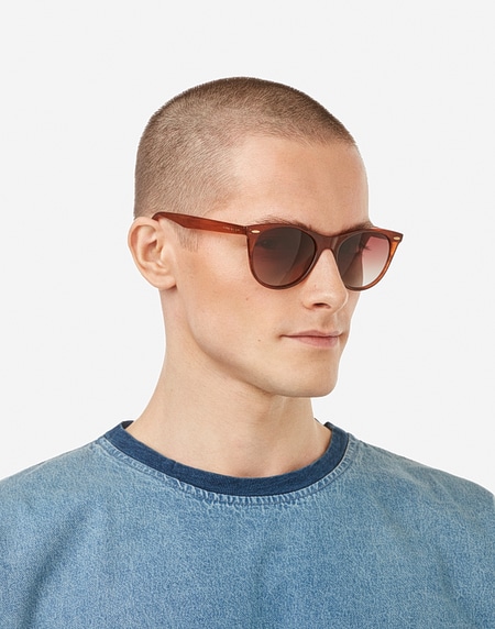 Sunglasses Hawkers HARLOW - POLARIZED BROWN HORN