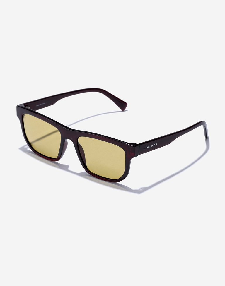 Nos Lunettes de Soleil HAWKERS MARS - BROWN MATCHA ECO